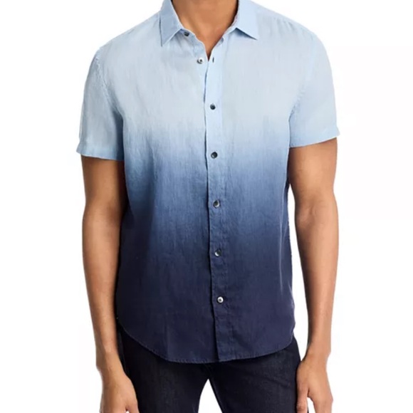 The Men's Store at Bloomingdale's
Dip Dye Short Sleeve Linen Shirt - Exclusive S - Picture 1 of 6